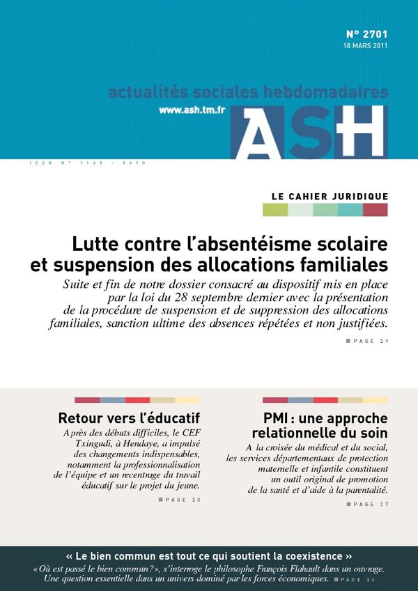 Couverture magazine 2701