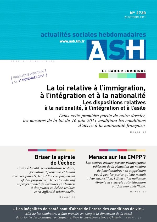 Couverture magazine 2730