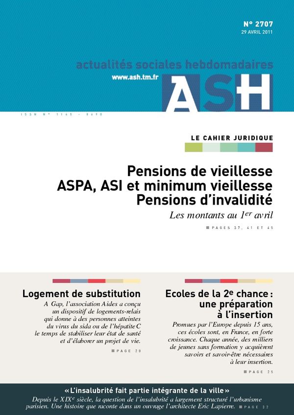 Couverture magazine 2707