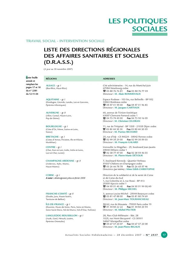 Couverture magazine 2537