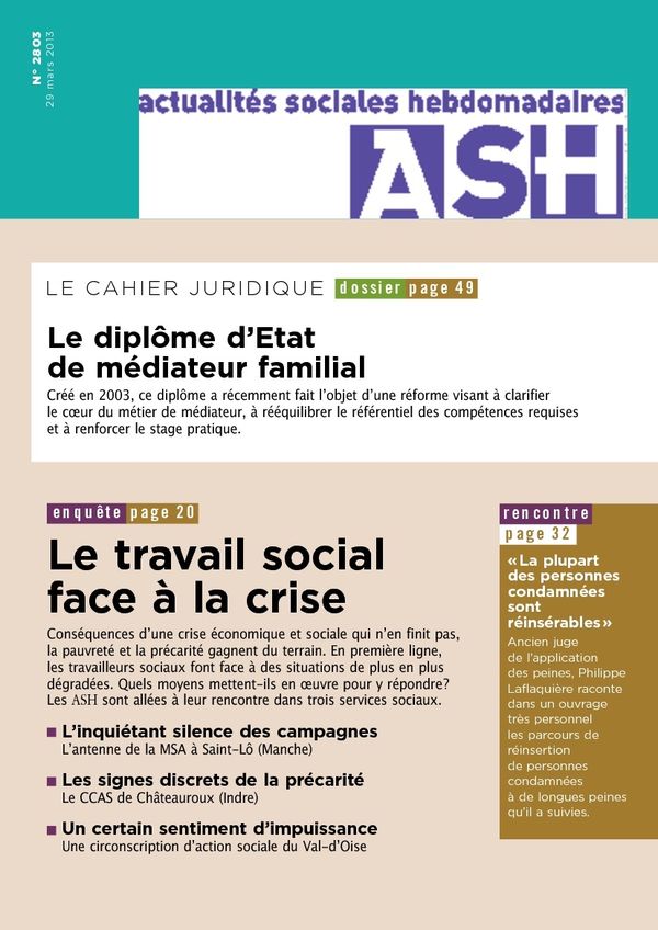 Couverture magazine 2803