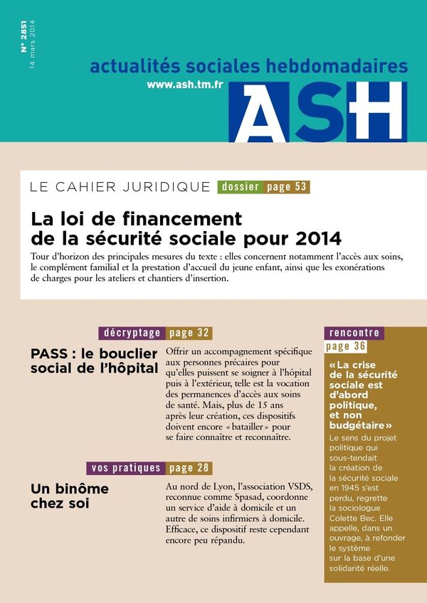 Couverture magazine 2851