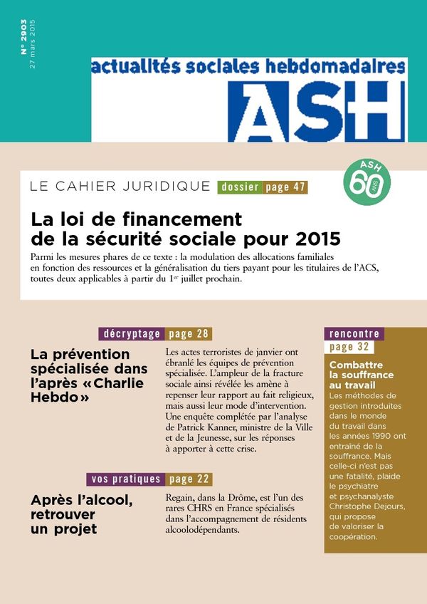 Couverture magazine 2903