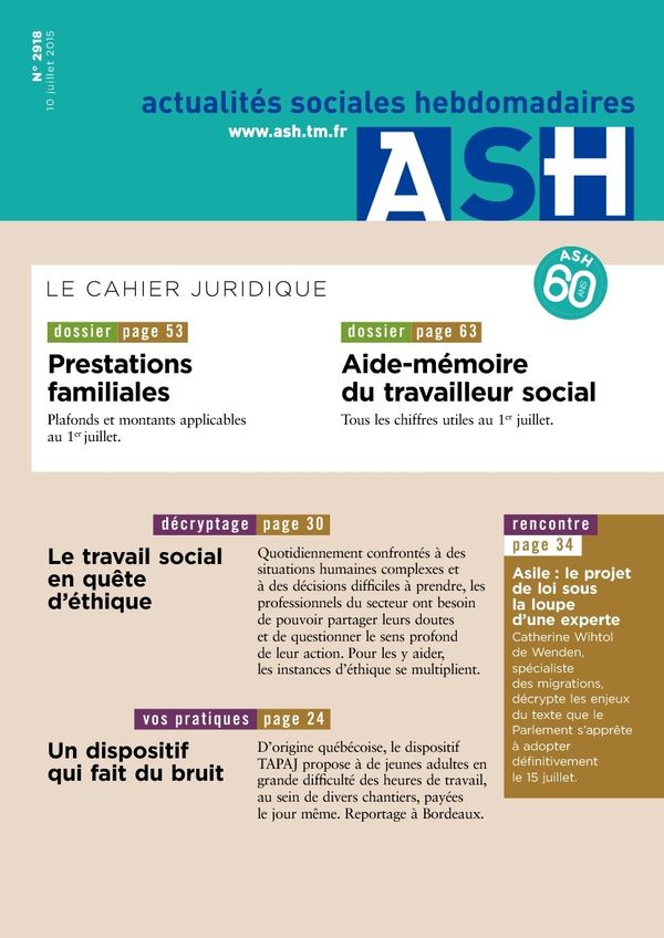 Couverture magazine 2918