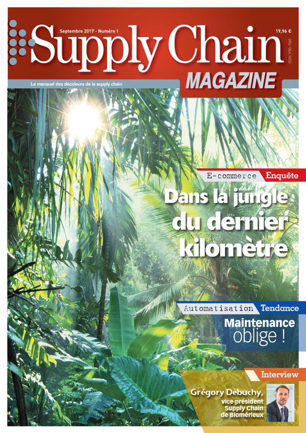 Couverture magazine supply chain magazine n° 1