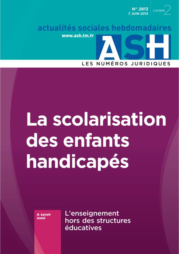 La scolarisation des enfants handicapés