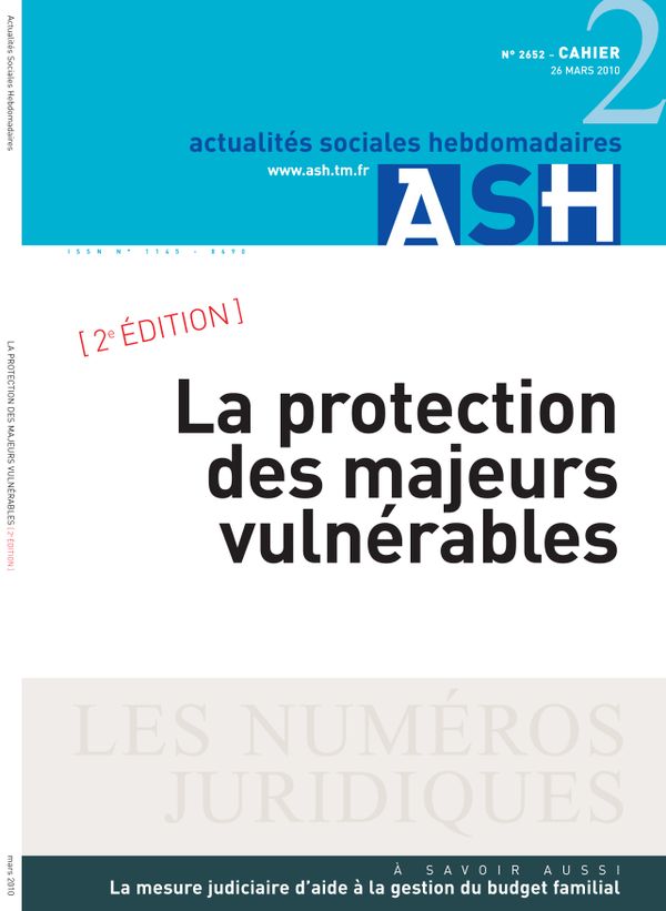 La protection des majeurs vulnérables