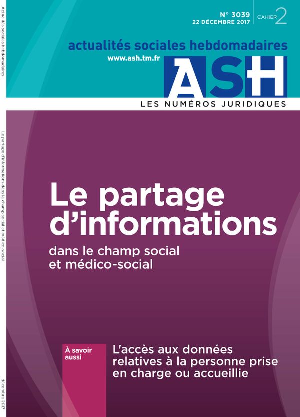 Le partage d’informations dans le champ social et médico-social