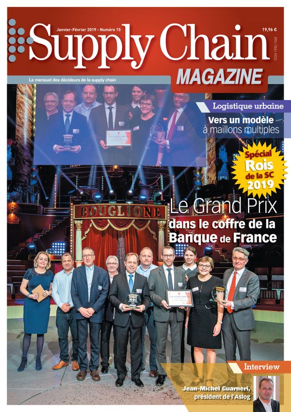 Couverture magazine supply chain magazine n° 15