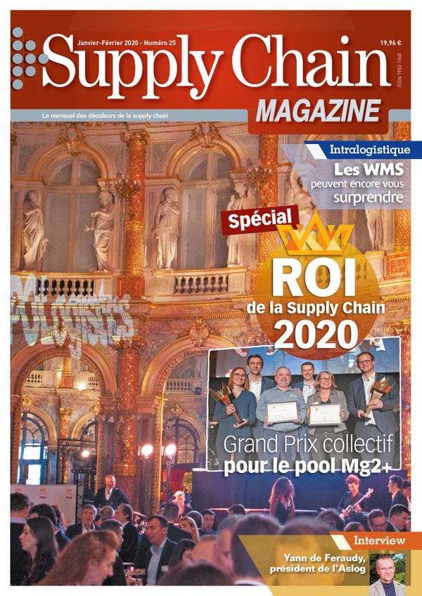 Couverture magazine supply chain magazine n° 25