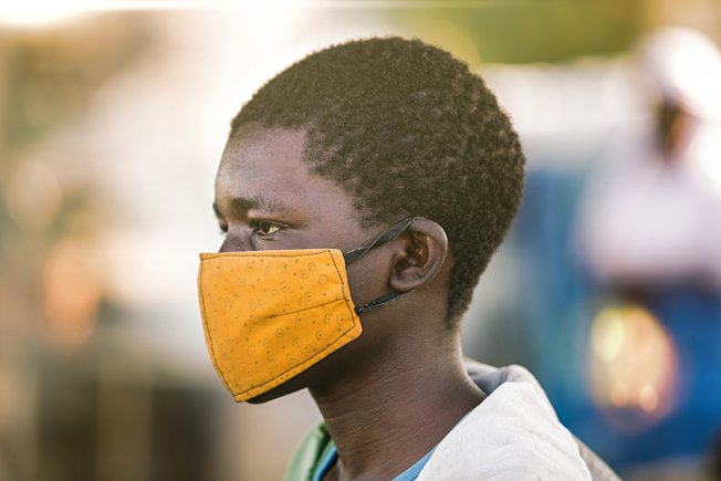Young African man
