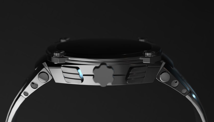 Smart watch on various material and background, 3d render