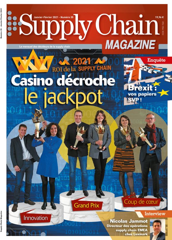Couverture magazine supply chain magazine n° 35