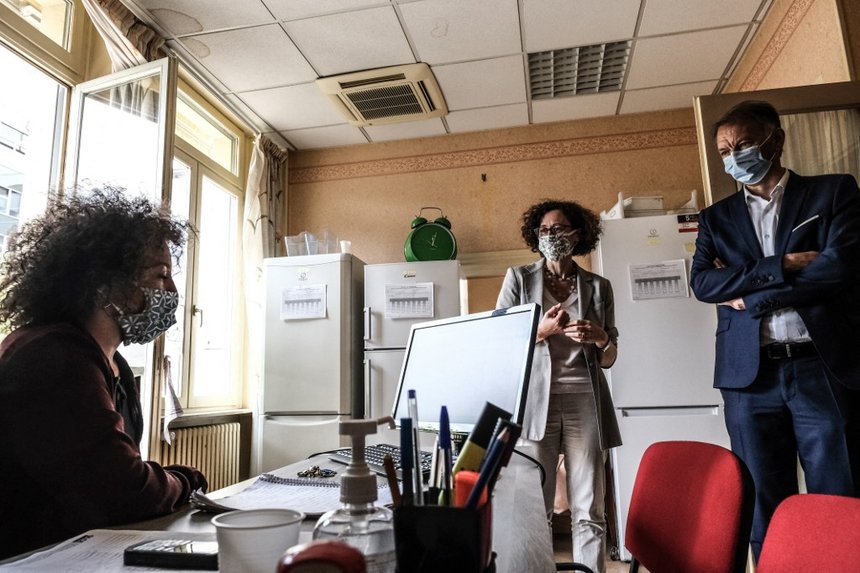 FRANCE-VISIT OF HOUSING MINISTER EMMANUELLE WARGON TO LYON