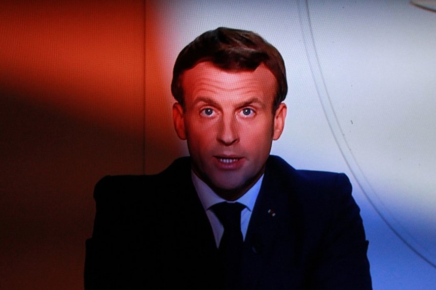 FRANCE-EMMANUEL MACRON-TELEVISUAL SPEECH-NEW MEASURES-CO