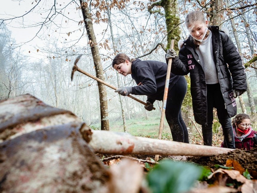 FRANCE-EDUCATION-COUNTRYSIDE-GREEN CLASS-RESTORATION OF