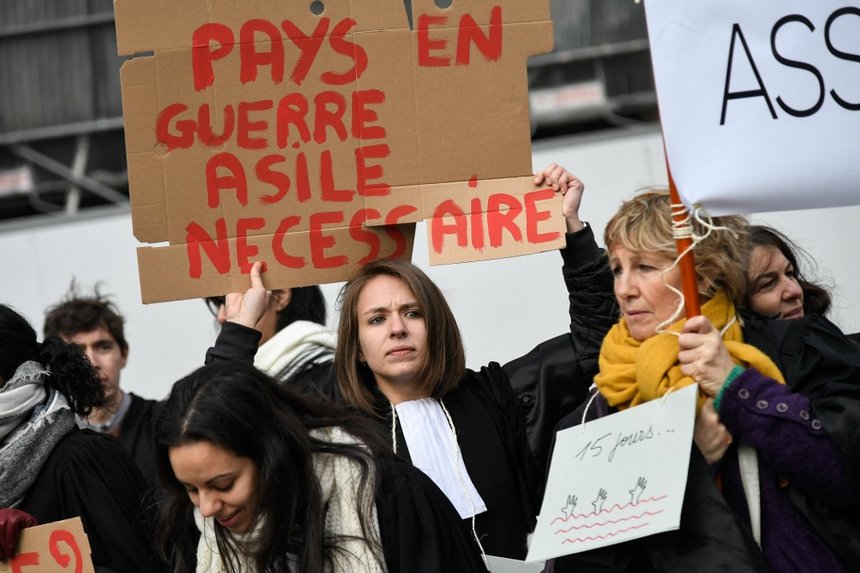 FRANCE-LAWYERS-STRIKE