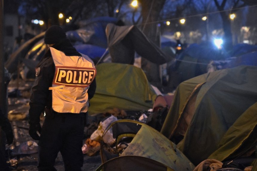 FRANCE MIGRANT CAMP