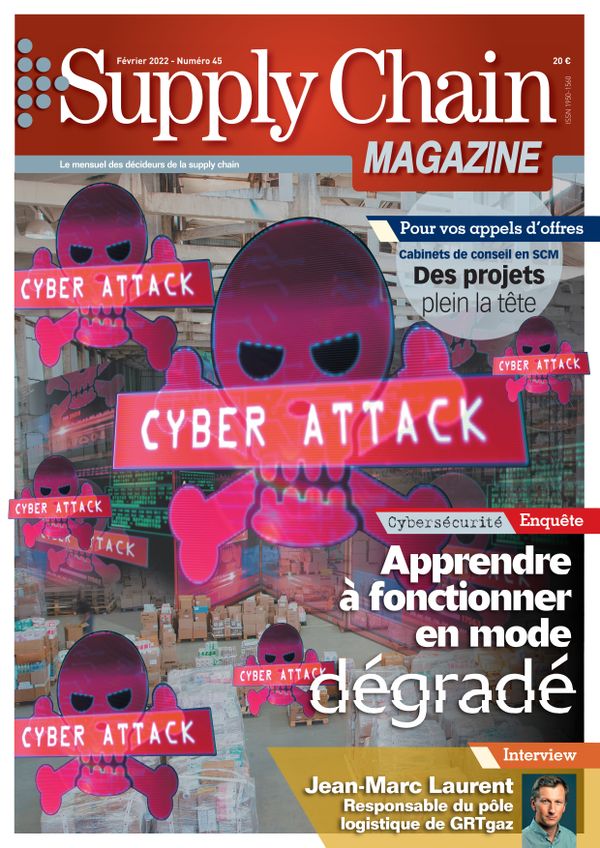 Couverture magazine supply chain magazine n° 045