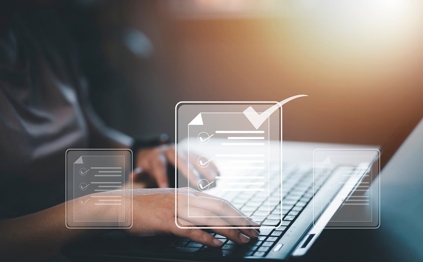 Signing electronic documents on digital documents Online, busine