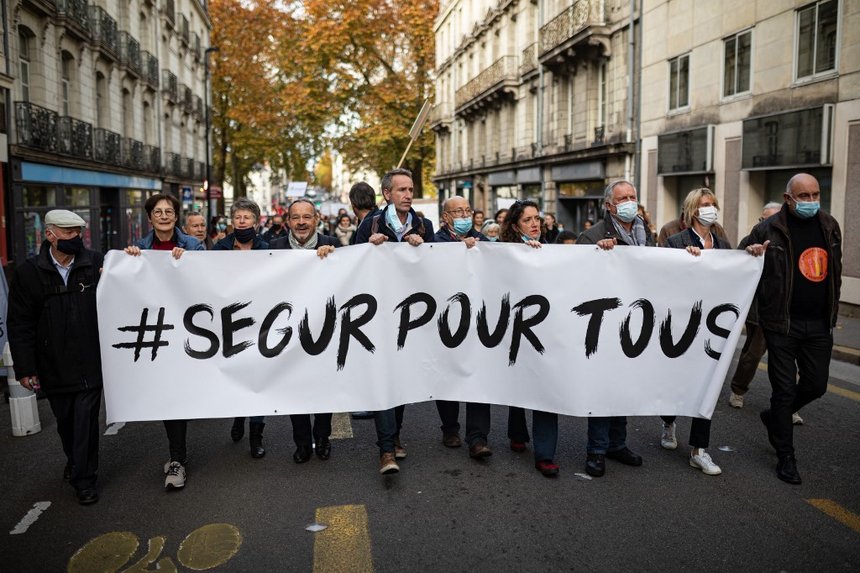 FRANCE-HEALTH-LABOUR-SOCIAL-PROTEST-SEGUR