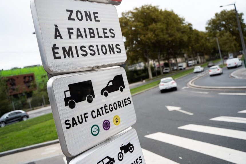 FRANCE-LOW EMISSION ZONE-ZFE-POLLUTION-LYON