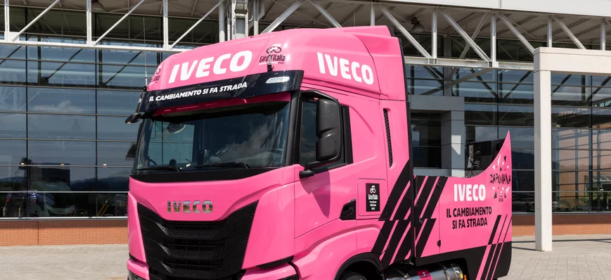 Un Iveco S-Way gaz pour la caravane publicitaire d