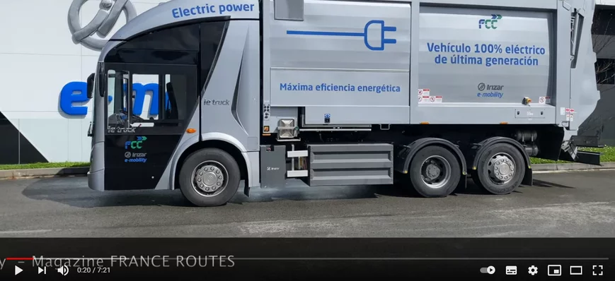 Vidéo : essai FranceRoutes d'un camion électrique