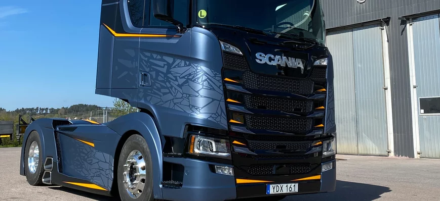 Le Scania Frostfire, la dernière création de Svemp