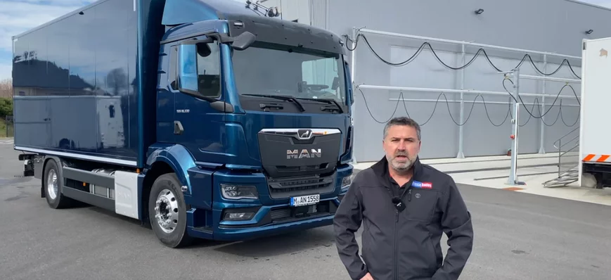 Vidéo : présentation de l'essai du camion MAN TGS 