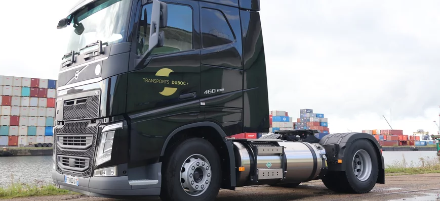 Camion au gaz : des Volvo GNL pour les Transports