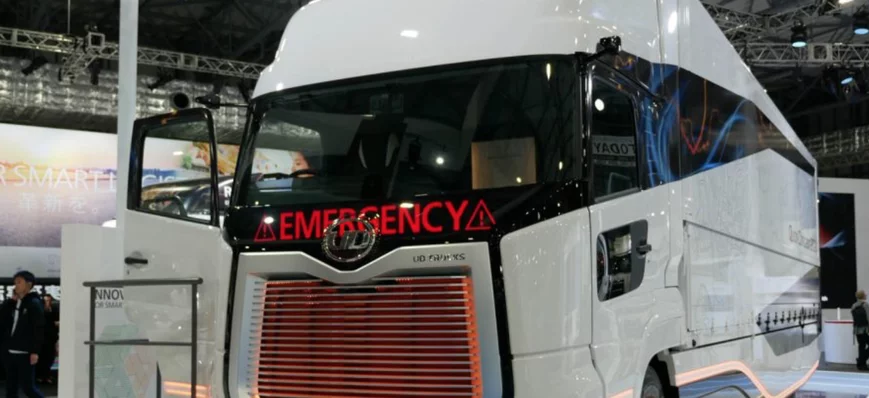 Le Quon Concept 202X, le camion d'UD Trucks qui pa