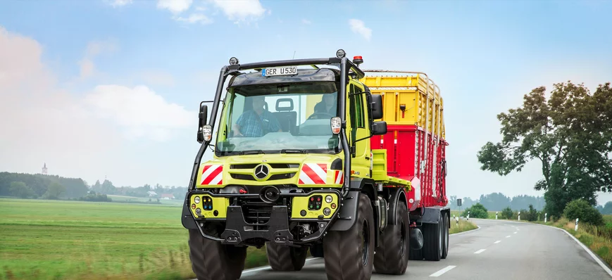 L'Unimog homologué en France pour des usages agric