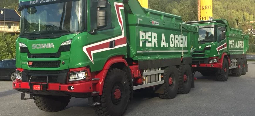 Scania en beauté, même en 6x6 !