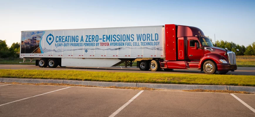 Vidéo : le Kenworth T680 à pile à combustible hydr
