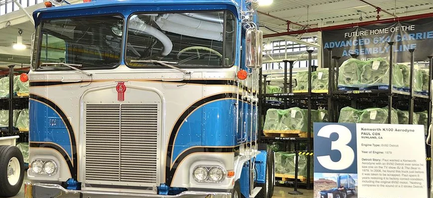 Pour les 80 ans de Detroit Diesel, quelques vétéra