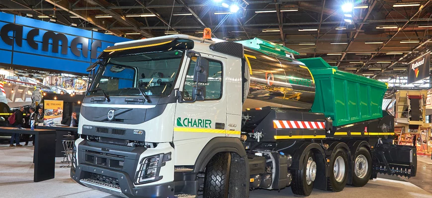Travaux publics : un Volvo FMX unique en son genre