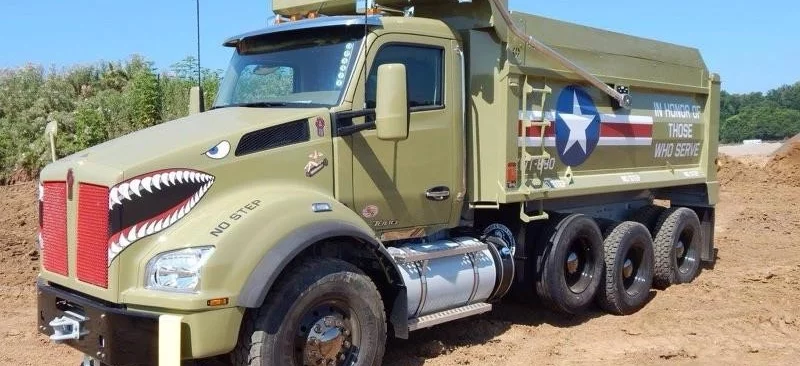 Un Kenworth qui rend hommage aux combattants