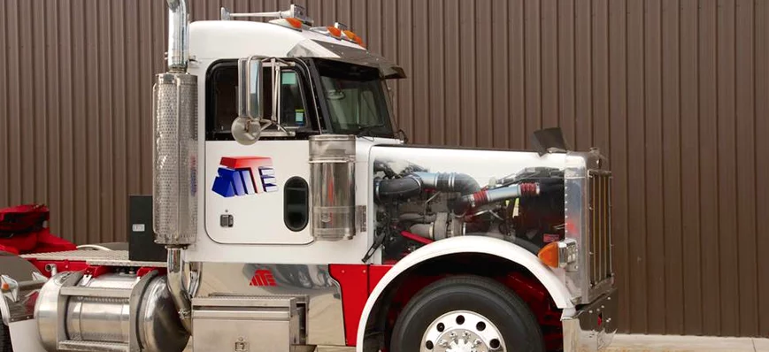 Peterbilt en trompe l’œil