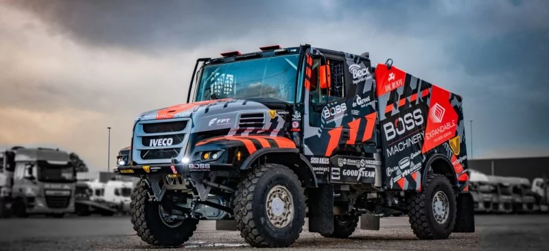 Goodyear partenaire des équipes Iveco De Rooy au D