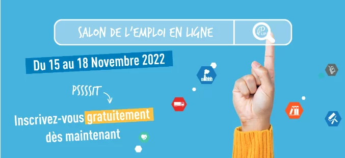 Salon digital du recrutement LIP du 15 au 18 novem