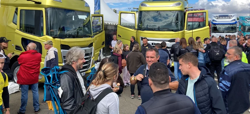 Le Daf XD Camion de l'année 2023 était sur les 24H