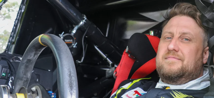 Le pilote de camion champion de France Anthony Jan