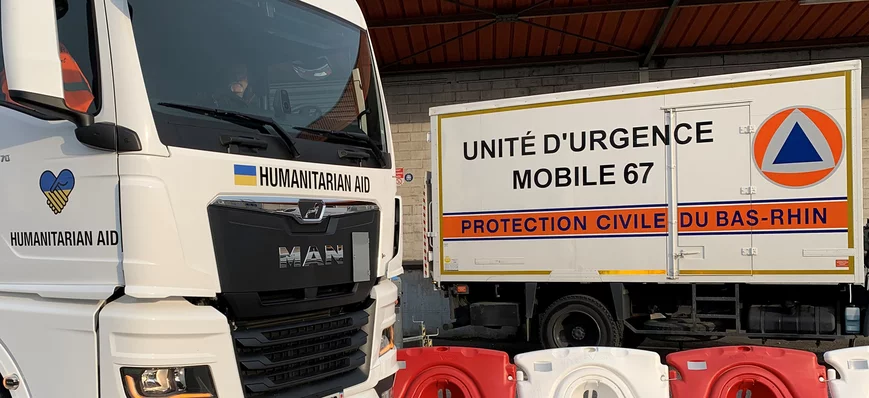 Ukraine : les camions humanitaires peuvent circule