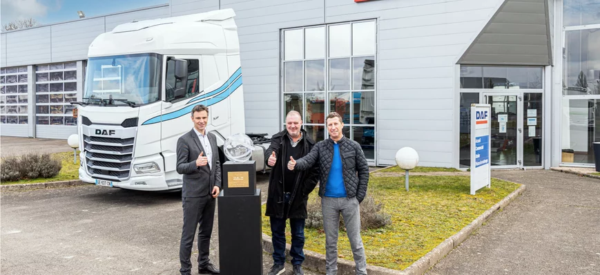 Le groupe Lefevre élu Concessionnaire Daf 2022