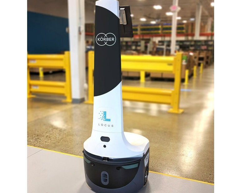 Les AMR ont été financés en mode Robot-as-a-Service (RaaS). © Körber Supply Chain