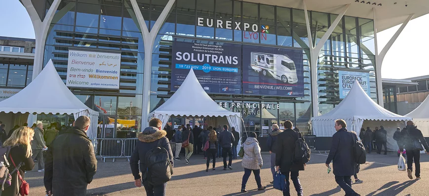 Salon du véhicule industriel : Solutrans affiche d
