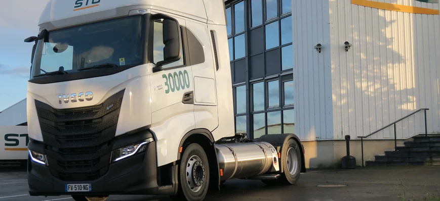 Le Groupe STG passe au gaz avec Iveco