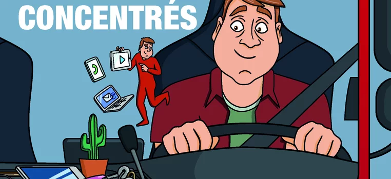 Téléphone au volant : regardez la vidéo de la Sane