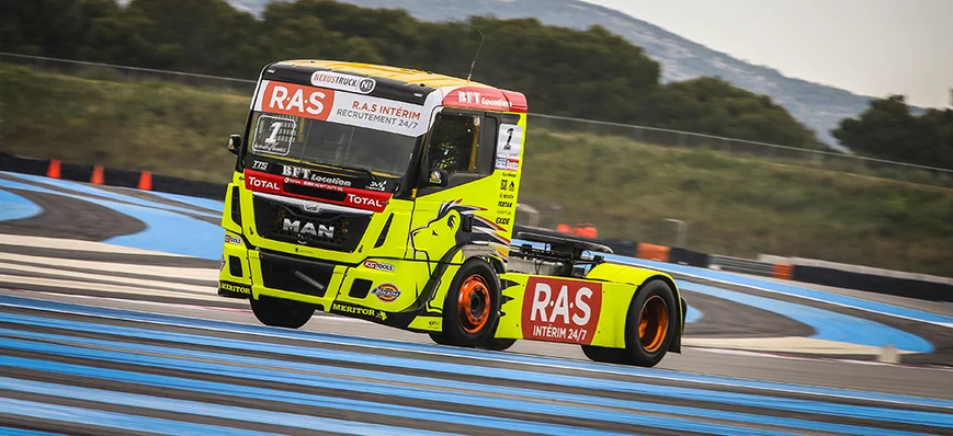 Courses de camions : le Lion Truck Racing montre l